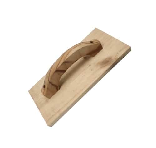 wooden trowel