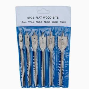 Flat Wood Bit [ 6-PCS ]