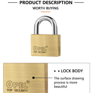 Opel Pad Lock 70 MM H/D
