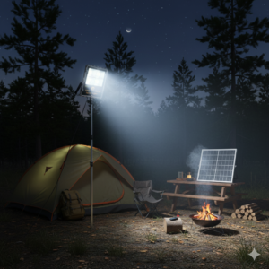 Solar Flood Light White & Warm [ 1000-W ]