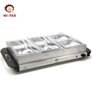 Hitex 4 Buffet Sections Food Tray Warmer