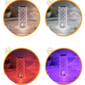 Rose Diamond Table Lamp