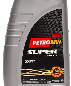 Petromin 20W50 Super Ultra 7 Synthetic Blend Engine Oil