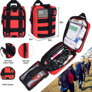 Camping Survival Bag with Emergency Tools [ 140 in 1 ]