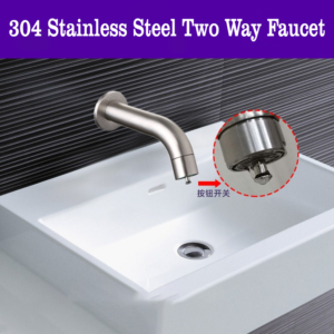 304 Stainless Steel Two Way Faucet