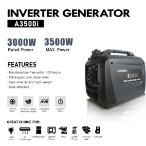 A-ITECH Inverter Generator  [ 3500-W ]