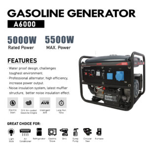 A-ITECH Gasoline Generator [ 5500-W ]