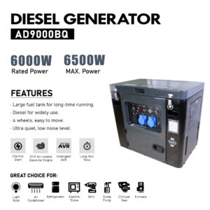 A-ITECH Diesel Generator [ 6500-W ]