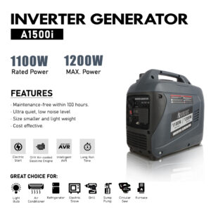 A-ITECH Inverter Generator  [ 1100-W ]