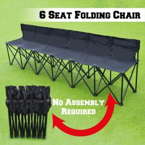 Folding Chair 6 Seater With Bag