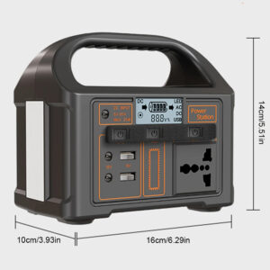 Portable Power Station Black [ 100-W ]