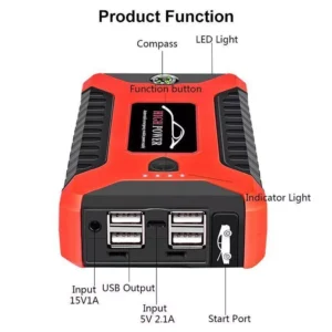 Jump Starter Air Compressor [ CY29B ]