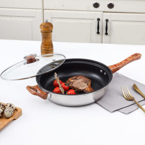 Stainless Steel Cookware Set [ 12-PCS ]