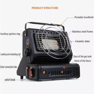 Gas Heater & Stove 2 in 1