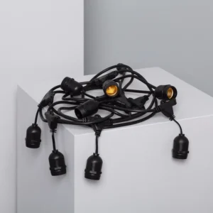 Led String Light 50mt 100pcs E27 Bulb Head