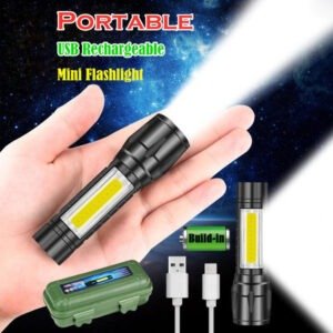 Rechargeable 5W Mini Flashlight LED Torch