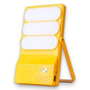 Solar Charging Emergency Light Yellow