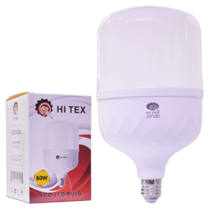 HI-TEX Led Bulb White [ E-27 ] 80W