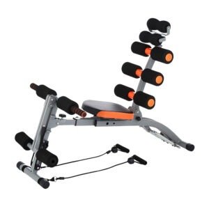 Six Pack Abs Machine with Resistance Band