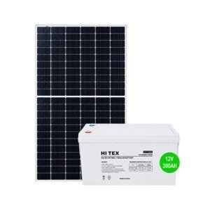 Solar Panel & Battery
