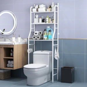 Versatile Toilet Rack - White