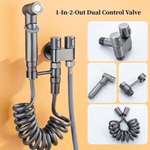 Portable Grey Shattaf Set