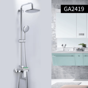 Shower Set JW Round Chrome