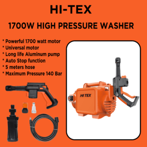 Pressure Washer 1700-W [ 140-Bar ]