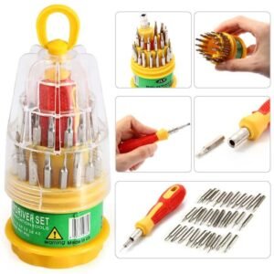 Magnetic ScrewDriver 31 in 1 Repairing Tool Set Kit