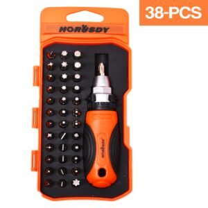 Screwdriver & Bit Set [ 38-Pcs ]