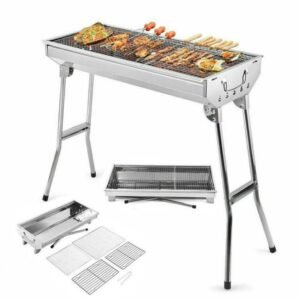 BBQ Foldable Portable Grill [ 5-Pcs ]