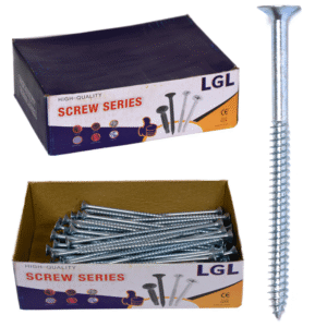 Wood Screw Zinc 5" x 12  برغى خشب