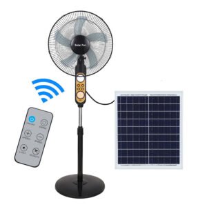 Solar Fan 16''  Black