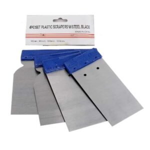 Scrapper Set 4 pcs Metal