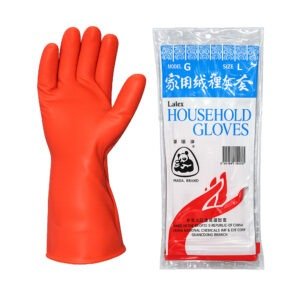 Household Gloves Red