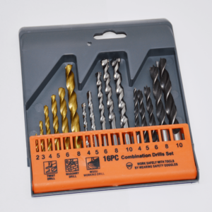 Combination Drill Bit Set 16-Pcs
