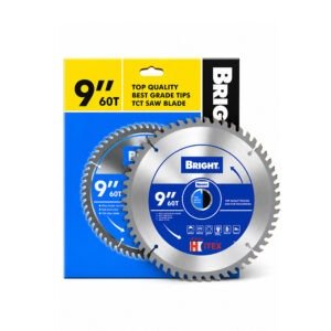 Bright Circular Saw Blade 9"