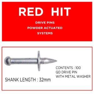 Red Hit Nails NK-32