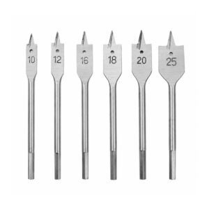 Flat Wood Bit (6pcs)