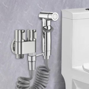 Portable Chrome Shattaf Set
